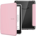 Capa para Kindle Colorsoft tela 7 polegadas com Fundo TPU + Película 2025 - Case Kindle Colorsoft Signature (Rosa)