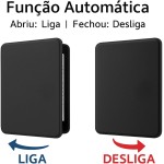 Capa para Kindle Paperwhite 12ª Geração (2024), 7 Polegadas – Função Liga/Desliga, Fechamento Magnético, Sistema de Hibernação – Ultra Fina, Leve e Resistente – Preta - Imagem 2