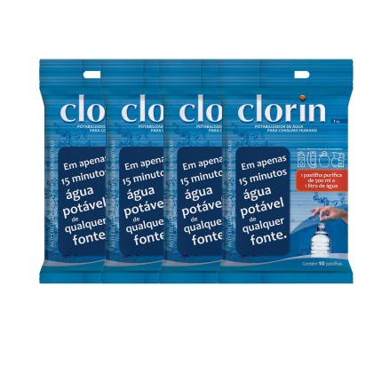 Clorin 1 Purificador de Água | Pastilhas Purificadoras de Água | Purificação de Água em Qualquer Lugar (4)