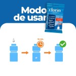 Clorin 1 Purificador de Água | Pastilhas Purificadoras de Água | Purificação de Água em Qualquer Lugar (4) - Imagem 2