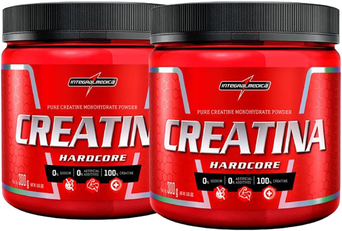 Combo-2x-Creatina-Hardcore-Micronizada-300g-Integralmedica-SaborSem-Sabor.jpg Combo 2x Creatina Hardcore Micronizada 300g - Integralmedica Sabor:Sem Sabor