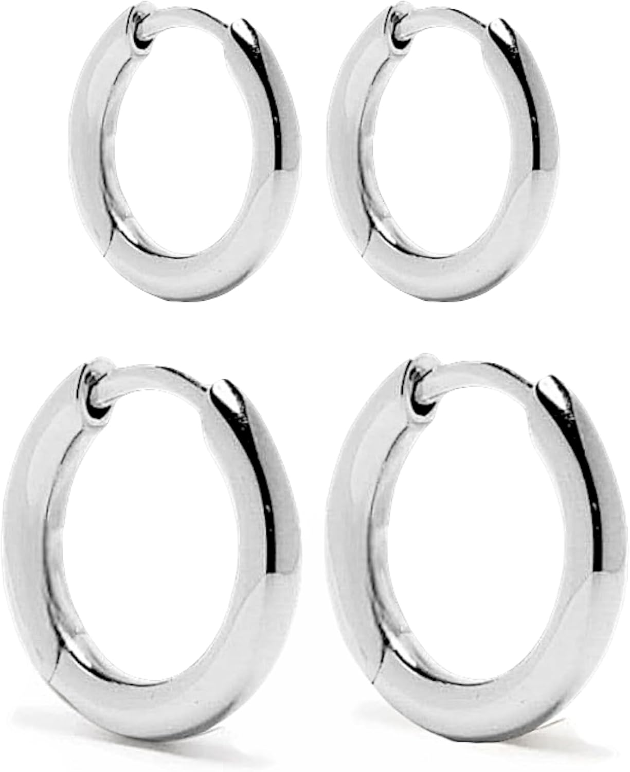 Conjunto-Brinco-Argola-Feminina-Primeiro-e-Segundo-Furo-em-Aco.jpg Conjunto Brinco Argola Feminina Primeiro e Segundo Furo em Aço inoxidável 316l Antialérgico Cor Dourado ou Prata