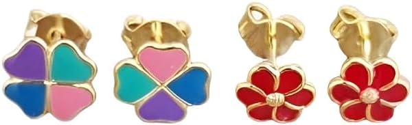 Conjunto-Brincos-Infantil-Florzinha-eTrevo-Folheado-a-Ouro-18k-Antialergico.jpg Conjunto Brincos Infantil Florzinha eTrevo Folheado a Ouro 18k Antialérgico