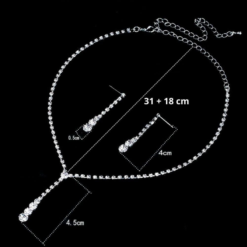 Conjunto-Feminino-Colar-Brinco-Prata-De-Strass-E-Zirconia-Brilhante.jpg Conjunto Feminino Colar Brinco Prata De Strass E Zircônia Brilhante Luxo 15 Anos Noiva Aniversário Casamento Presente