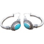 Conjunto de brincos boêmios femininos com pingente boêmio, turquesa, vintage, retrô, étnico, tribal, joias presentes