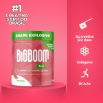 Creatina - BIGBOOM - 100% Pura 300G. A única 3 em 1 | Colágeno, BCAA + Creatina Monohidratada - para mulheres, crescimento de glúteos, crescimento muscular, aumento de energia, auxílio cognitivo e Colágeno. - Imagem 2