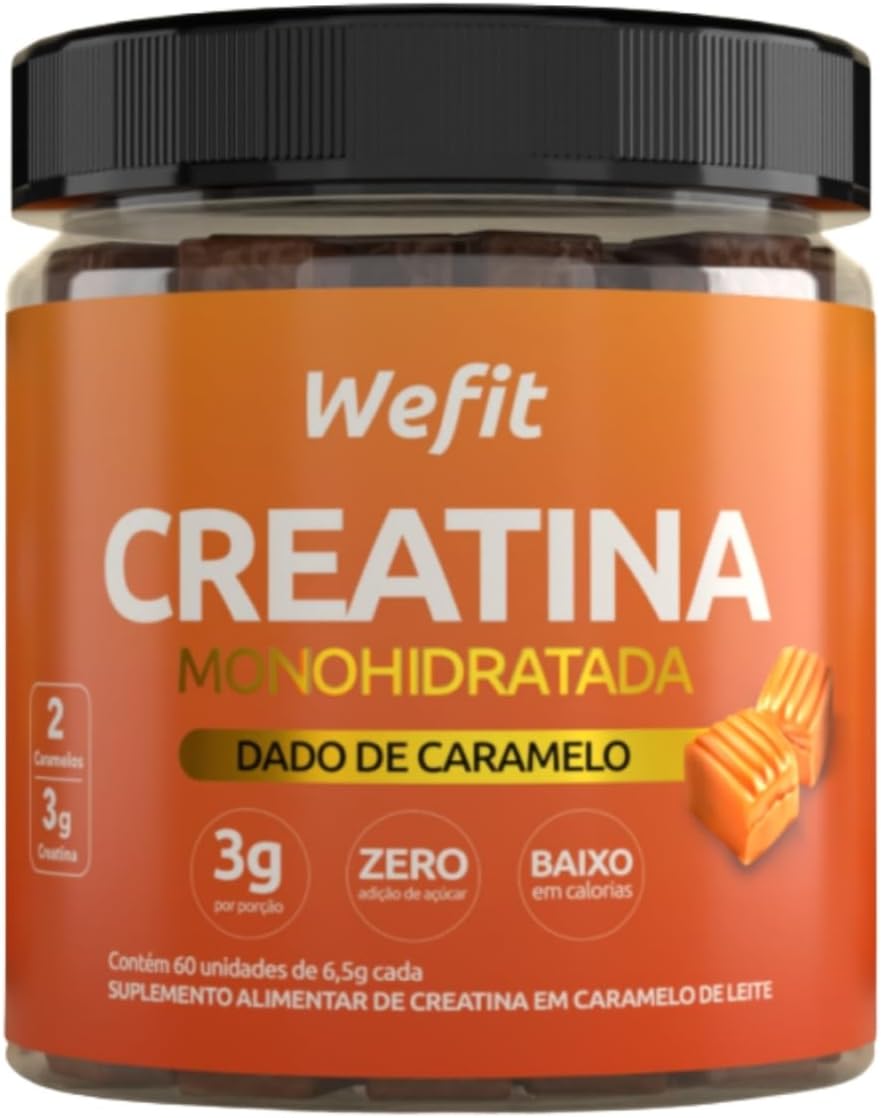 Creatina-De-Caramelo-Pote-Com-60-Unidades-Wefit.jpg Creatina De Caramelo Pote Com 60 Unidades Wefit