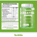 Creatina Gummy 60 Gomas 4,5g Tem Vida - 3g de Creatina por porção - Praticidade e Performance (60 Gomas, Maçã Verde) - Imagem 2