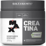 Creatina Monohidratada Creapure Em Pó 83 Doses Pote 250g Max Titanium