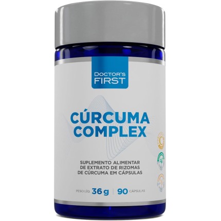 Curcuma Complex, Suplemento de Cúrcuma Longa, 60 Cápsulas, Doctor's First