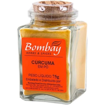 Curcuma Em Pó Bombay 75G