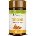 Cúrcuma Longa - Açafrão da Terra 120 Cápsulas de 500mg