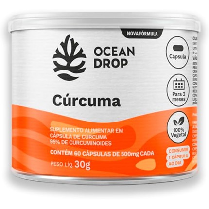 Cúrcuma Ocean Drop 60 Cápsulas