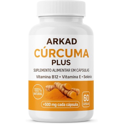 Cúrcuma Plus 500mg 60 cápsulas