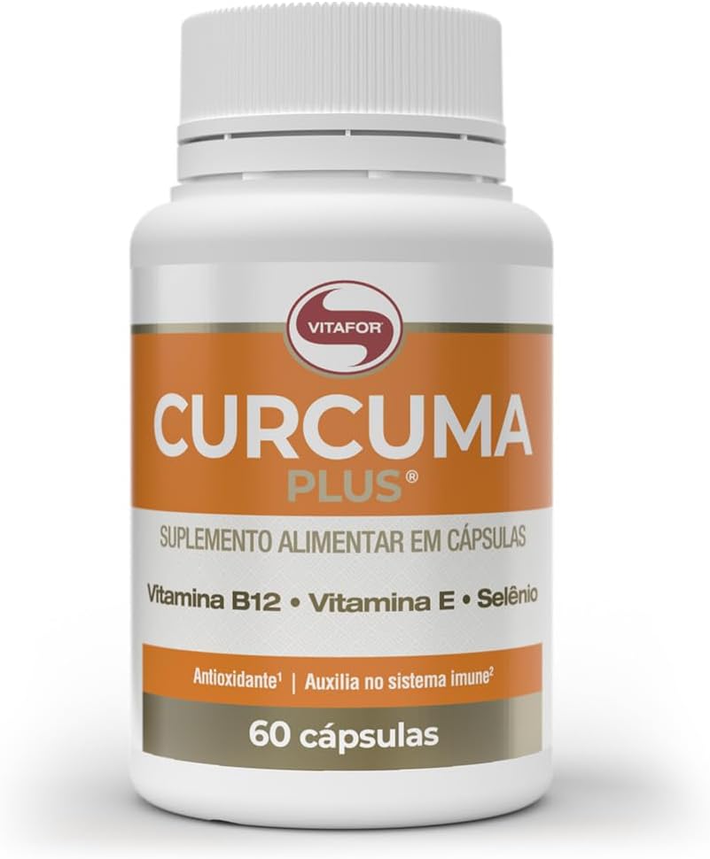 Curcuma-Plus-60-Capsulas-Vitafor-Branco.jpg Curcuma Plus - 60 Cápsulas, Vitafor, Branco