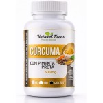Cúrcuma Premium com Pimenta ​Ν​е​g​r​а 500mg 120 Cápsulas