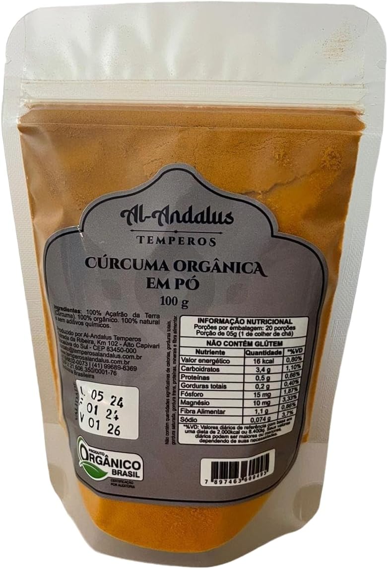 Curcuma-em-Po-Pura-Organica-Al-Andalus-100g.jpg Cúrcuma em Pó Pura Orgânica Al Andalus 100g