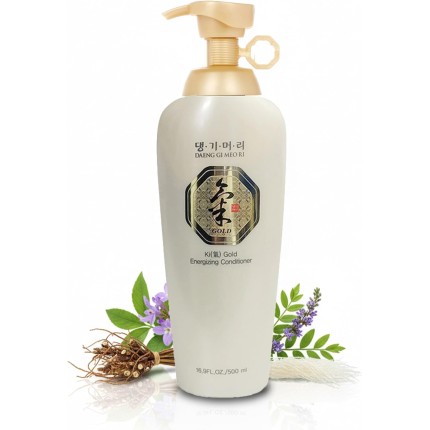 Daeng Gi Meo Ri- Ki Gold Energizing Conditioner, Good for Hair loss, Restores Maximal Moisture level, 16.9Fl Oz