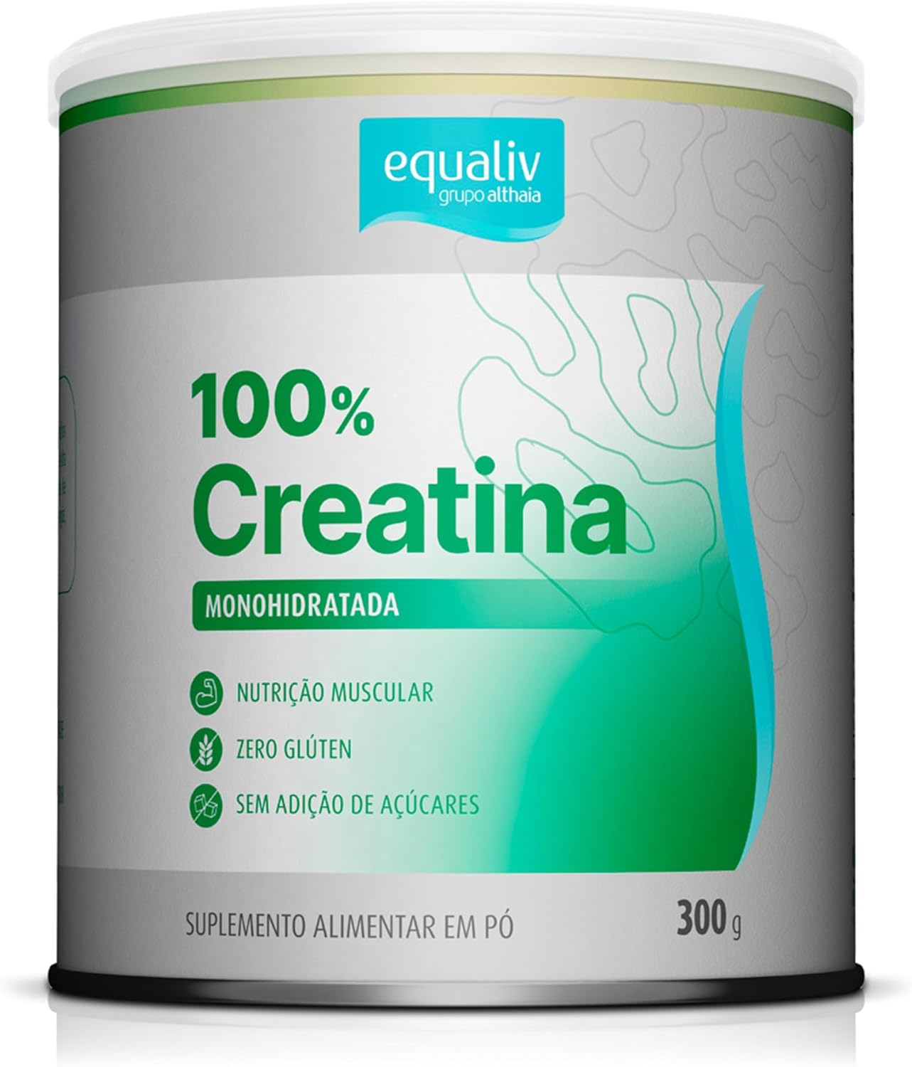 EQUALIV-100-Creatina-Monohidratada-Suplemento-Alimentar-em-Po.jpg EQUALIV 100% Creatina Monohidratada - Suplemento Alimentar em Pó - Nutrição Muscular - Vegana, Sem Glúten, Sem Açúcares e Adoçantes Artificiais - Lata 300g