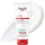 EUCERIN Gel Creme Hidratante Corporal pH5 200ml, Textura Ultraleve, Dexpantenol, Hidratação Diária, Pele Sensível e Seca