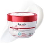 EUCERIN Gel Creme Hidratante Corporal pH5 350ml, Textura Ultraleve, Dexpantenol, Hidratação Diária, Pele Sensível e Seca