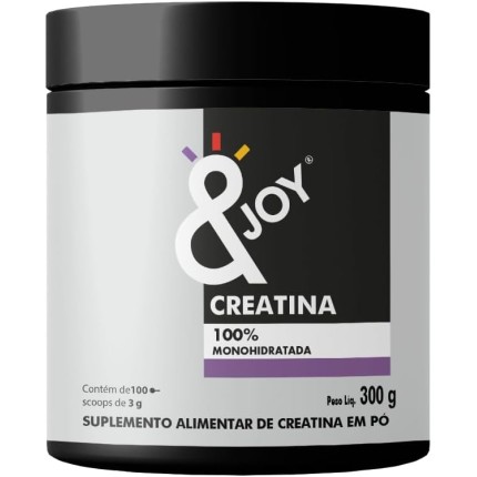 Enjoy Creatina Monohidratada Pura 100% Sem Sabor – Suplemento para Força, Energia, Foco e Desempenho | Sem Glúten, Lactose ou Açúcar