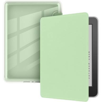 Estojo para 6 polegadas Kindle (11ª Geração, Lançado em 2024/2022, Modelo:RS23CV/C2V2L3), transparente Capa Leve e Durável com Suspensão/Ativação Automática (5)
