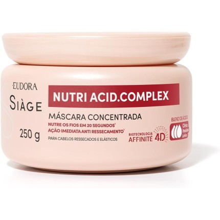 Eudora Siàge Nutri Acid.Complex Máscara Capilar Concentrada 250g