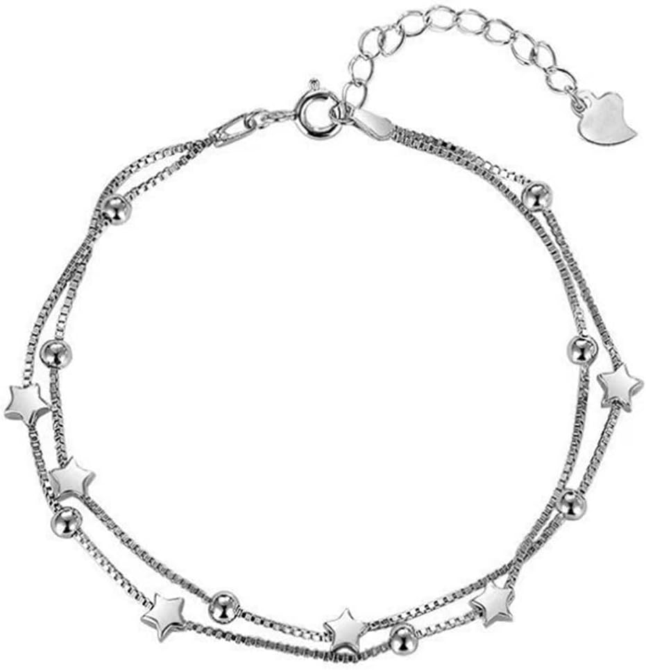 FLORA-Pulseira-feminina-de-duas-camadas-com-estrelas-pulseira-da.jpg FLORA Pulseira feminina de duas camadas com estrelas pulseira da moda