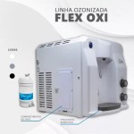 Filtro Purificador Água com Super Ozônio Gelada Compressor Bactericida Flex Oxi - Top life (220, Branco) - Imagem 2
