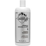 G.HAIR Kit de tratamento de queratina suavizante com fórmula original (3 passos) 1 litro - Imagem 2