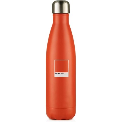 Garrafa Pantone + Kouda Térmica 500ml - Terracota Chip - Grey