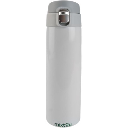 Garrafa Térmica 480ml Água Suco Café Aço Inox, Branco