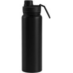 Garrafa Térmica 800 ml Inox Esportiva Preta – Squeeze Isolada a Vácuo para Academia, Trabalho e Viagens | Storeasy