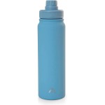 Garrafa Térmica 800ml Inox Academia Ysla Azul Alma Genius