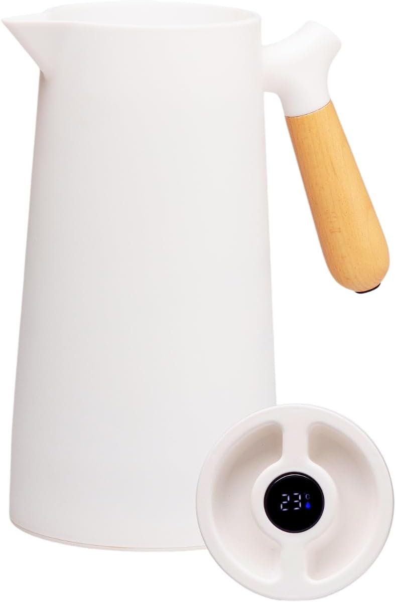 Garrafa-Termica-Digital-CVisor-Display-Colors-1l-Cafe-Chas-Branco.jpg Garrafa Térmica Digital C/Visor Display Colors 1l Café Chás (Branco)