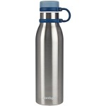Garrafa Térmica Inox Parede Dupla Matterhorn 591ml Azul Mônaco Contigo