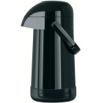 Garrafa Térmica Magic Pump cor Preto 500ml - Jato forte. Exclusivo sistema anti-pingos
