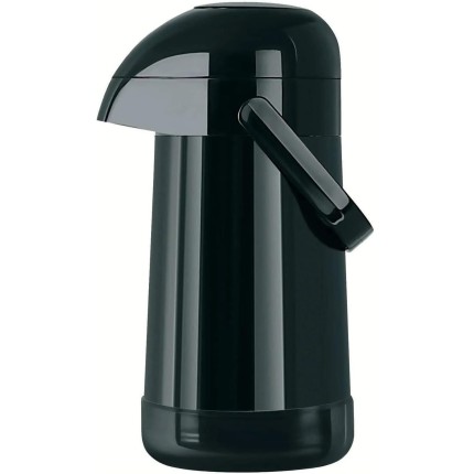 Garrafa Térmica Magic Pump cor Preto 500ml - Jato forte. Exclusivo sistema anti-pingos