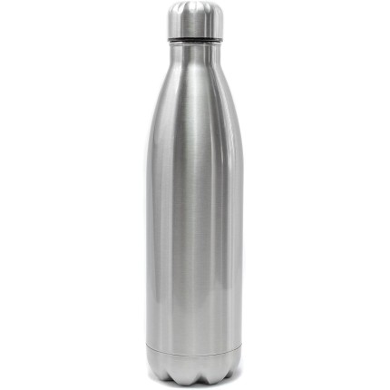 Garrafa Térmica de Inox Parede Dupla Prata 500ml