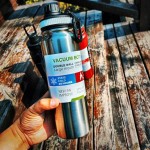 Garrafa de Água Térmica Inox Esportiva Academia Isolada a Vácuo Aço Inox 800ml (Prata) - Imagem 2