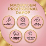 Gloss Labial DAPOP Honey Kiss - Hidratante com Extrato de Mel e Pantenol - Brilho Espelhado, Não Pegajoso, Lip Gloss Confortável - Imagem 2