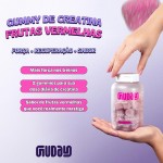 Guday Creatina Monoidratada em Gummies 60 Gomas Sabor Frutas Vermelhas – Suplementação Prática e Refrescante para Sua Rotina de Treinos - Imagem 2