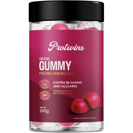 Gummy de Creatina Premium - Frutas Vermelhas