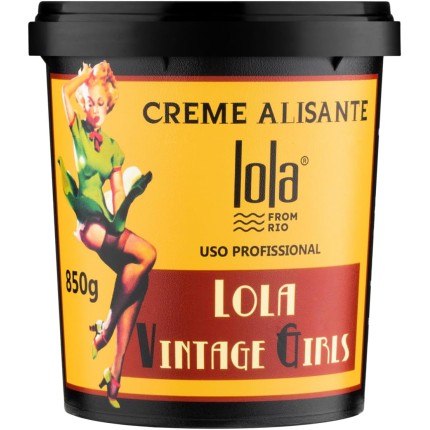Hair Vintage Girl Creme Alisante 850g , Lola Cosmetics
