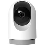 Hi by Geonav Câmera Interna Inteligente PTZ, 3MP, Wi-Fi, Sensor Movimento e Ruído, Áudio Bidirecional, Visão Noturna, Alerta Sonoro, Compatível com Alexa e Google Chromecast, HISCPT01WT, Branco
