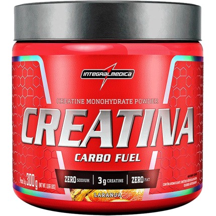 Integralmedica - Creatina Carbo Fuel - 300g - Laranja