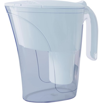 Jarra Purificadora água filtro portátil branca 1,5 Litros Inmetro