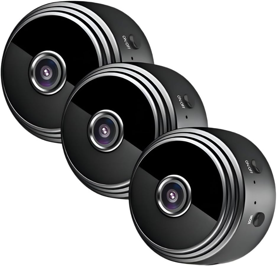 Kit-3-Cameras-Mini-WiFi-A9-com-Bateria-Recar-regavel.jpg Kit 3 Câmeras Mini WiFi A9 com Bateria Recar regável – Monitoramento Residencial, Detecção de Movimento, Visão Noturna e Instalação Fácil