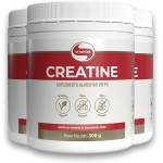 Kit 3 Creatina Monohidratada Creatine Vitafor 300g
